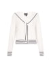 DreiMaster Maritim Cardigan in offwhite navy