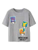name it T-Shirt in Grey Melange1
