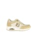 Laura Biagiotti Beige Polyurethan Damen Sneaker