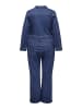 ONLY Carmakoma Jumpsuit in Dark Blue Denim