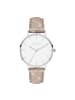 Tamaris Armbanduhr The Rosa Logo Leather in beige