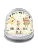 Mr. & Mrs. Panda glitzerkugel Waldtiere Aloha mit Spruch in Naturpapier