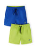 Minoti 2-er Pack Badehose 23MMSWIM 100 in royalblau