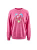 myMo Women Sweatshirt in Fuchsia