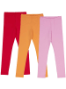 Fred´s World by GREEN COTTON Leggings 3er-Pack in Tangarine/Salsa/Pastel