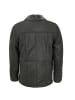 redpoint Lederjacke Lammleder Kunstfell in Schwarz