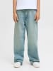 JACK & JONES Junior Wide fit jeans in Blue Denim