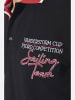Jan Vanderstorm Poloshirt IWAR in schwarz
