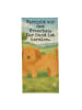 Mr. & Mrs. Panda Badetuch Hund Flauschig Design mit Spruch in Grau Pastell