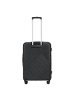 Wittchen 3-pcs polycarbonate suitcase set (H) 77 x (B) 53 x (T) 29 cm in Schwarz