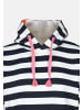 Salzhaut Hoodie ADEBAAR in Navy Offwhite