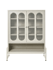 Beliani Büroschrank SOLETTA in Beige - (W) 84 x (H) 108 x (L) 35 cm