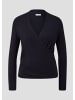 s.Oliver BLACK LABEL Strickpullover langarm in Blau