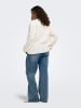 ONLY Carmakoma Bluse in Cloud Dancer