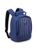 Delsey Securban Mikro City Rucksack RFID 30,5 cm in blau gedruckt