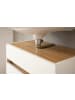 Furn.Design Badmöbel-Set 2-teilig weiß, Wotan Eiche, Badkombination 60 cm