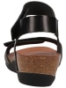 Cosmos Comfort Sandalen in Schwarz