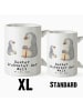 Mr. & Mrs. Panda XL Tasse Pinguin Bester Großvater der Welt mit ... in Weiß