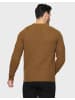 Threadbare Strickpullover Macsen in Catechu Wood