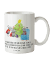 Mr. & Mrs. Panda Kindertasse Weihnachten Smörle mit Spruch in Weiß