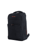 Discovery Geyser 3 Compartment Backpack Rucksack in black