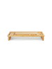 relaxdays Monitorständer in Natur - (B)60x (H)9 x (T)30 cm