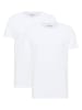 Mustang Doppelpack T-Shirt in Weiß