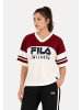 SMILODOX SMILODOX x FILA Jersey T-Shirt Vetta in Rot/Weiß