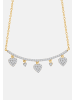Diamant Exquis Halskette aus 375 Gelbgold mit Diamant