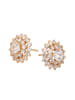 faina Earrings in Rose Gold