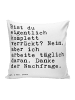 Mr. & Mrs. Panda Dekokissen Bist du eigentlich komplett... mit S... in Weiß