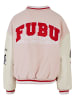 FUBU FUBU in light pink/offwhite/red
