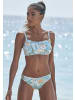 Sunseeker Bikini-Hose in aquablau-bedruckt