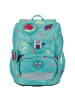 DerDieDas ErgoFlex Light - Schulranzen Set 5tlg. 800g (Purple Unicorn) in Butterfly Garden