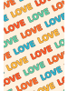 A.S. Création Leinwandbild Canvas Flower Power Bunt