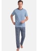 Ammann Schlafanzug Mix & Match in Copen blue