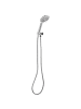 Beliani Wannenarmaturen TARMA in Silber - (W) 12 x (H) 25 x (L) 3 cm