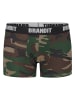 Brandit Brandit Boxershorts in woodland/darkcamo