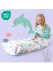 Schlummersack Babyschlafsack, 1.0 TOG in Weiß-Türkis