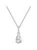 Glanzstücke München Kette aus Sterling Silber mit Zirkonia in silber