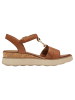 Tamaris WIDE FIT Sandalette in cognac
