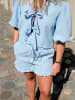 ITS MAY Top Ambra in LIGHT BLUE