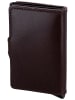 Secrid Geldbörse Premium Miniwallet+ Emboss Lin in Dark Brown