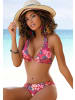 s.Oliver Bikini-Hose in rostrot-bedruckt