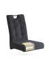 B&D Home 2er-Set: Esszimmerstuhl SOFIA in Anthrazit - (B)48 x (H)96 x (T)60 cm