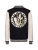 King Kerosin King Kerosin College Jacke Man in Black in schwarz