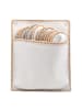 6 x Gästehausschuhe in Beige
