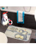 Mr. & Mrs. Panda Badematte Pinguine Kuscheln Design mit Spruch in Weiß