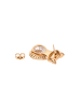 gaya Women Earrings in Rose Gold White