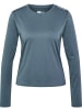 Hummel T-Shirt Hmlmt Aura Damen in STORMY WEATHER
